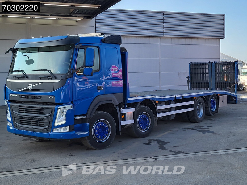 Volvo FM 500 FM 8X2 Machine transporter Winch Lift-Axle Automatic Euro 6 - Caminhão transporte de veículos: foto 3 Volvo FM 500 FM 8X2 Machine transporter Winch Lift-Axle Automatic Euro 6 - Caminhão transporte de veículos: foto 3