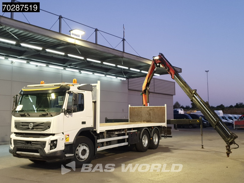 Volvo FMX 370 6X4 Palfinger PK18002 EH Crane Kran Automatic Euro 5 - Camião de caixa aberta/ Plataforma, Caminhão grua: foto 5 Volvo FMX 370 6X4 Palfinger PK18002 EH Crane Kran Automatic Euro 5 - Camião de caixa aberta/ Plataforma, Caminhão grua: foto 5