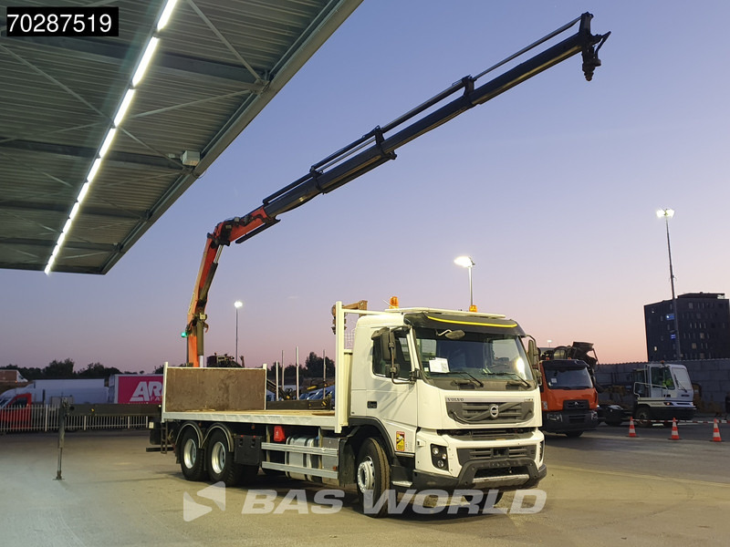 Volvo FMX 370 6X4 Palfinger PK18002 EH Crane Kran Automatic Euro 5 - Camião de caixa aberta/ Plataforma, Caminhão grua: foto 3 Volvo FMX 370 6X4 Palfinger PK18002 EH Crane Kran Automatic Euro 5 - Camião de caixa aberta/ Plataforma, Caminhão grua: foto 3