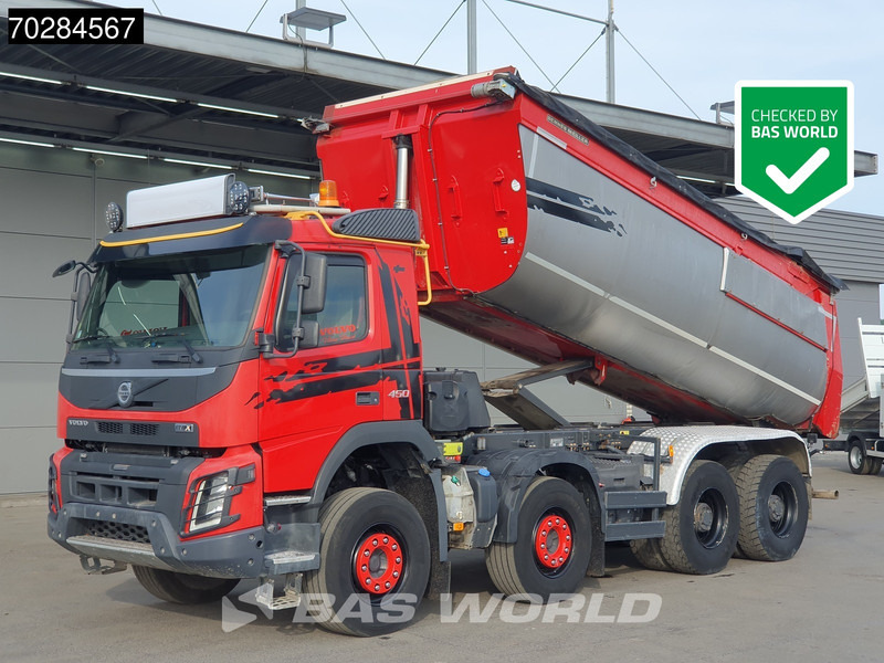 Volvo FMX 450 8X4 17m3 Meiller tipper Steelsuspension Automatic Retarder Big-Axle Euro 6 - Caminhão basculante: foto 1 Volvo FMX 450 8X4 17m3 Meiller tipper Steelsuspension Automatic Retarder Big-Axle Euro 6 - Caminhão basculante: foto 1