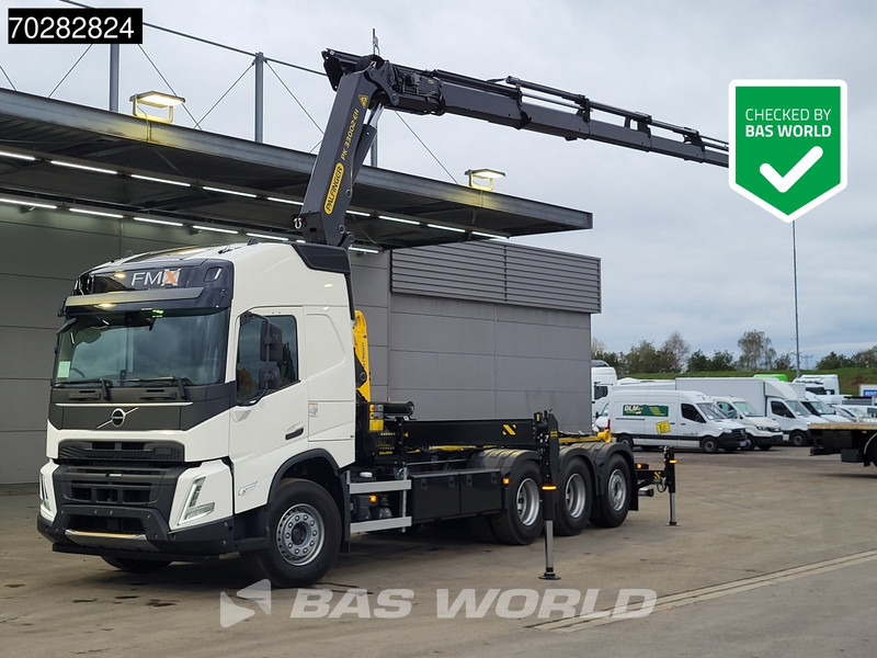 Volvo FMX 500 8X4 NEW! Palfinger PK33002 Crane + HT22TEC Hooklift Lift-Steering Axle - Caminhão polibenne, Caminhão grua: foto 1 Volvo FMX 500 8X4 NEW! Palfinger PK33002 Crane + HT22TEC Hooklift Lift-Steering Axle - Caminhão polibenne, Caminhão grua: foto 1