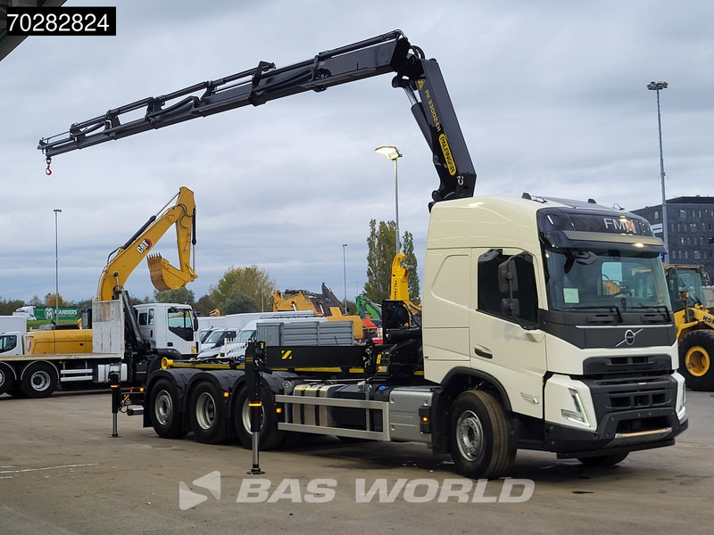 Volvo FMX 500 8X4 NEW! Palfinger PK33002 Crane + HT22TEC Hooklift Lift-Steering Axle - Caminhão polibenne, Caminhão grua: foto 3 Volvo FMX 500 8X4 NEW! Palfinger PK33002 Crane + HT22TEC Hooklift Lift-Steering Axle - Caminhão polibenne, Caminhão grua: foto 3
