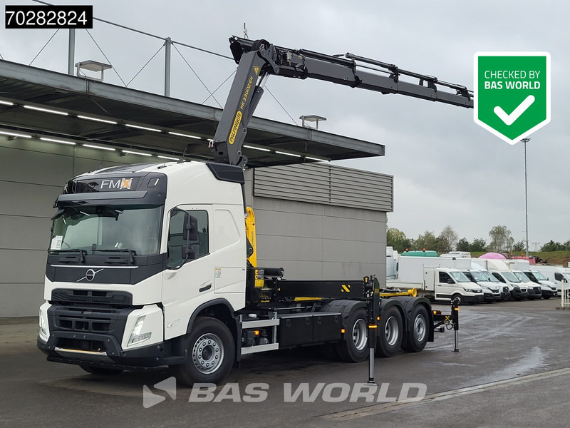 Volvo FMX 500 8X4 NEW! Palfinger PK33002 Crane + PHT22SLD5 Hooklift Lift-Steering Axle - Caminhão polibenne, Caminhão grua: foto 1 Volvo FMX 500 8X4 NEW! Palfinger PK33002 Crane + PHT22SLD5 Hooklift Lift-Steering Axle - Caminhão polibenne, Caminhão grua: foto 1