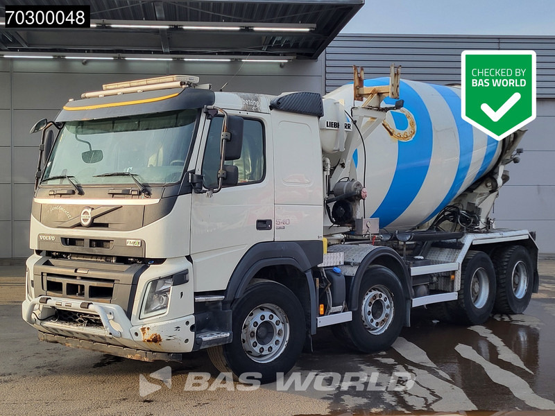 Volvo FMX 540 FMX 8X4 9m3 Liebherr HTM 904 EL Mixer Big-Axle Automatic Euro 6 - Caminhão betoneira: foto 1 Volvo FMX 540 FMX 8X4 9m3 Liebherr HTM 904 EL Mixer Big-Axle Automatic Euro 6 - Caminhão betoneira: foto 1