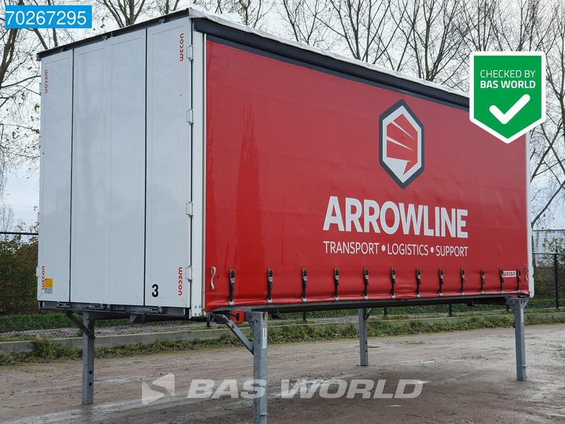 Wecon WPR 715 SG 8X2 Durchladesysteem 20FT / BDF / Wecon / BDF Swap Body - Toldo carroçaria: foto 1 Wecon WPR 715 SG 8X2 Durchladesysteem 20FT / BDF / Wecon / BDF Swap Body - Toldo carroçaria: foto 1