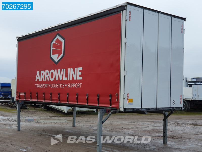 Wecon WPR 715 SG 8X2 Durchladesysteem 20FT / BDF / Wecon / BDF Swap Body - Toldo carroçaria: foto 5 Wecon WPR 715 SG 8X2 Durchladesysteem 20FT / BDF / Wecon / BDF Swap Body - Toldo carroçaria: foto 5