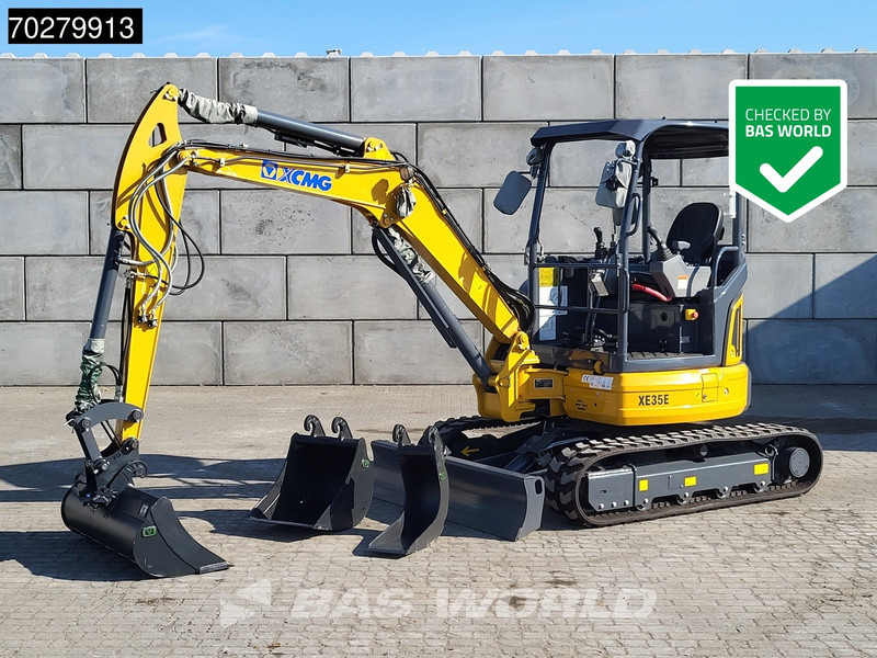 XCMG XE35 E FACTORY WARRANTY - CW/3 BUCKETS - YANMAR ENGINE - Mini escavadeira: foto 1 XCMG XE35 E FACTORY WARRANTY - CW/3 BUCKETS - YANMAR ENGINE - Mini escavadeira: foto 1
