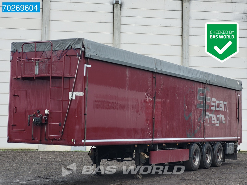 Kraker CF200 3 axles 92m3 10mm CF200 Liftachse TUV 11/25 BPW - Semireboque piso móvel: foto 1 Kraker CF200 3 axles 92m3 10mm CF200 Liftachse TUV 11/25 BPW - Semireboque piso móvel: foto 1