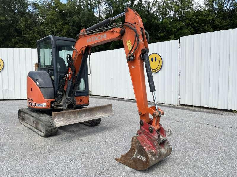 Mini escavadeira Hitachi ZX33U-5A CLR: foto 8