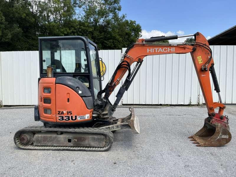 Mini escavadeira Hitachi ZX33U-5A CLR: foto 7