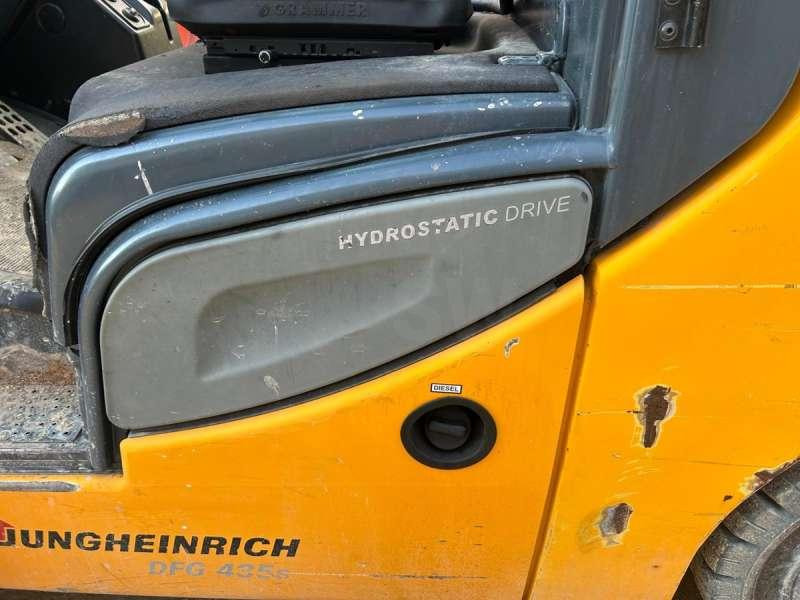 Empilhadeira a diesel Jungheinrich DFG435s: foto 47