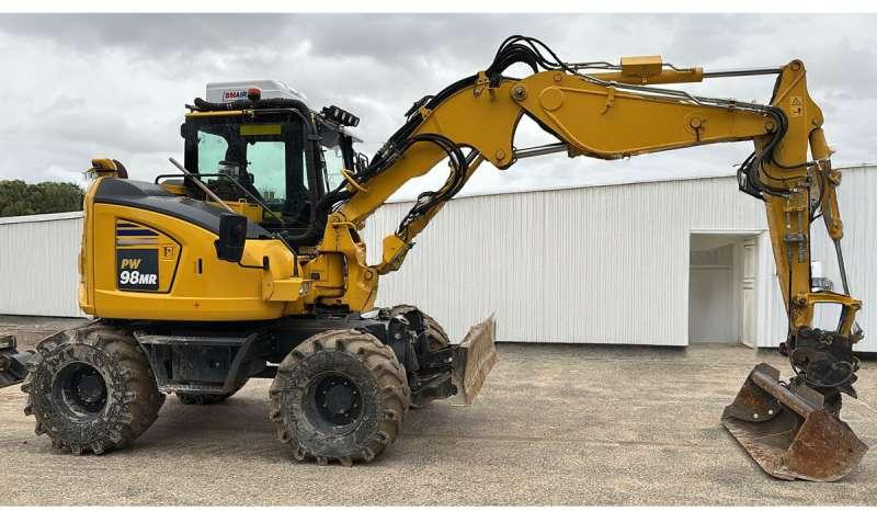 Komatsu PW98MR-11E0 - Escavadeira de rodas: foto 1 Komatsu PW98MR-11E0 - Escavadeira de rodas: foto 1
