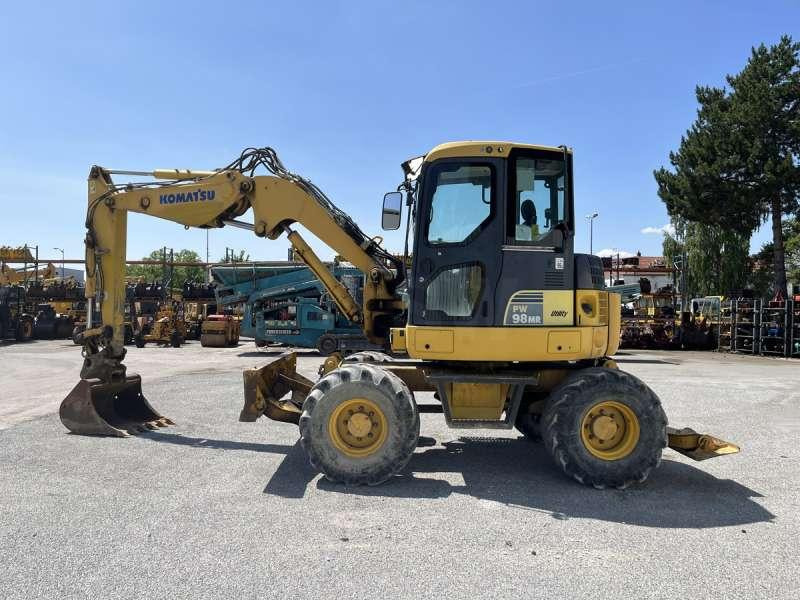 Komatsu PW98MR-6 - Escavadeira de rodas: foto 4 Komatsu PW98MR-6 - Escavadeira de rodas: foto 4