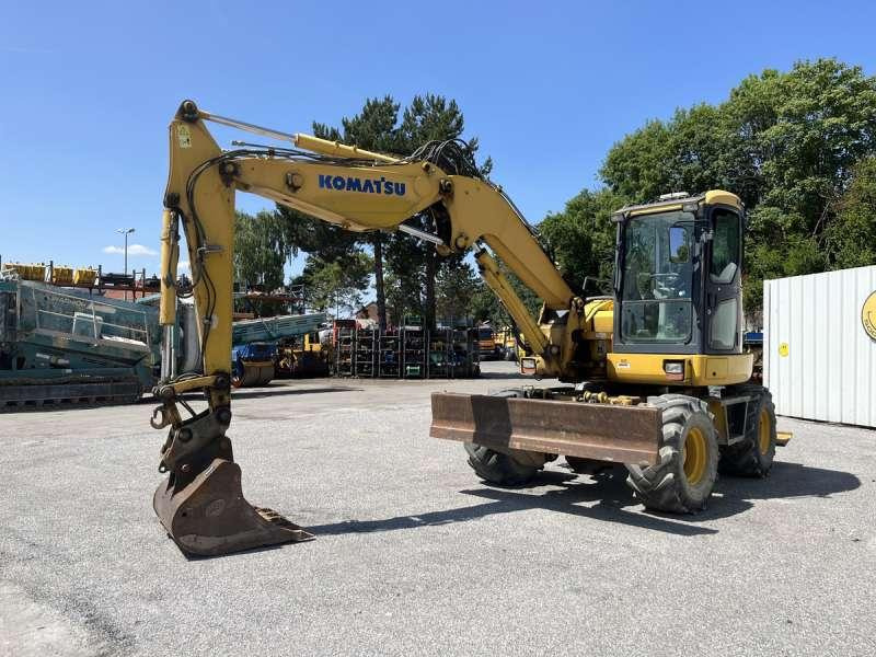 Komatsu PW98MR-6 - Escavadeira de rodas: foto 2 Komatsu PW98MR-6 - Escavadeira de rodas: foto 2