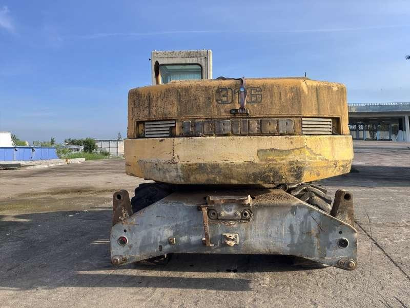 Escavadeira de rodas Liebherr A316 - POUR PIECES: foto 11
