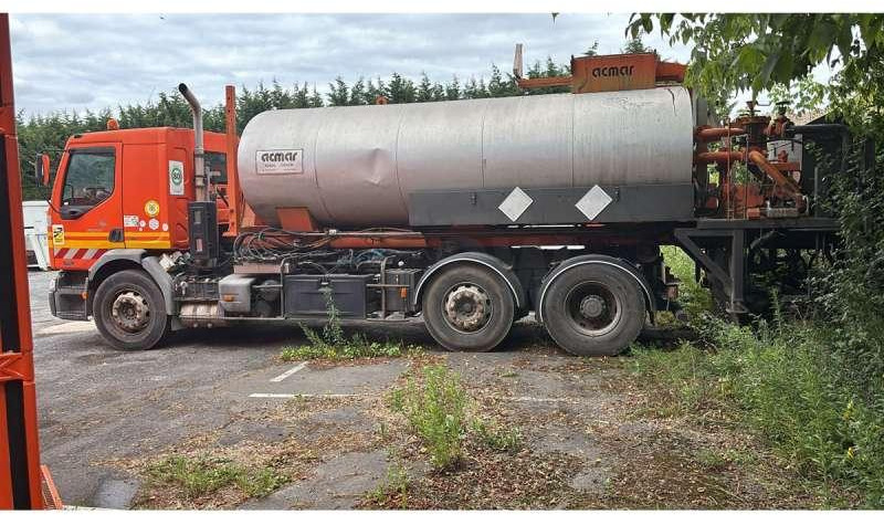 Renault Camion Ampliroll PREMIUM 370-26 AVEC BOUILLE ACMAR - Distribuidor de asfalto: foto 3 Renault Camion Ampliroll PREMIUM 370-26 AVEC BOUILLE ACMAR - Distribuidor de asfalto: foto 3
