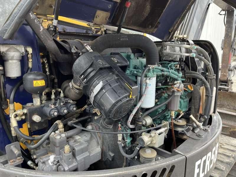 Mini escavadeira Volvo ECR58: foto 31