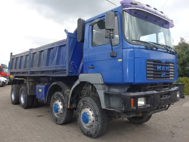 MAN 35.414 8x8 meiller kipper manual diesel pomp - Caminhão basculante: foto 5 MAN 35.414 8x8 meiller kipper manual diesel pomp - Caminhão basculante: foto 5