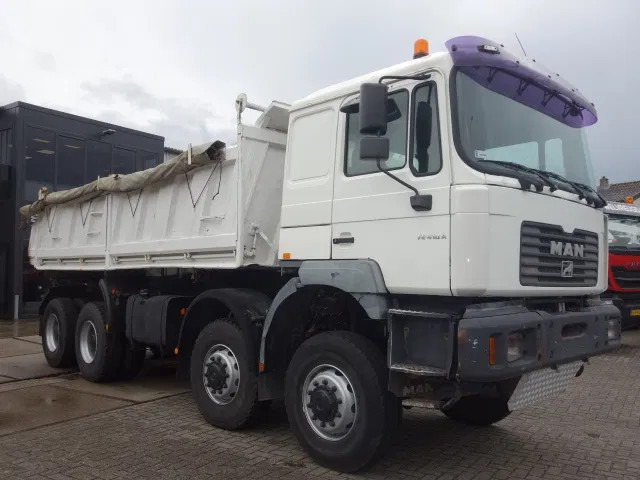 MAN FE410 PK 8X8 MEILLER KIPPER,MANUALFEULPUMP - Caminhão basculante: foto 4 MAN FE410 PK 8X8 MEILLER KIPPER,MANUALFEULPUMP - Caminhão basculante: foto 4