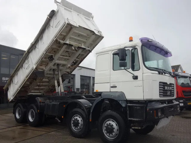 MAN FE410 PK 8X8 MEILLER KIPPER,MANUALFEULPUMP - Caminhão basculante: foto 1 MAN FE410 PK 8X8 MEILLER KIPPER,MANUALFEULPUMP - Caminhão basculante: foto 1