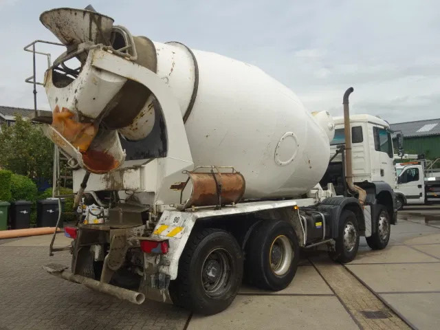 MAN TGA 35.360 8X4 MIXER STEEL SPRINGS BIG AXELS MANUAL POMP - Caminhão betoneira: foto 3 MAN TGA 35.360 8X4 MIXER STEEL SPRINGS BIG AXELS MANUAL POMP - Caminhão betoneira: foto 3