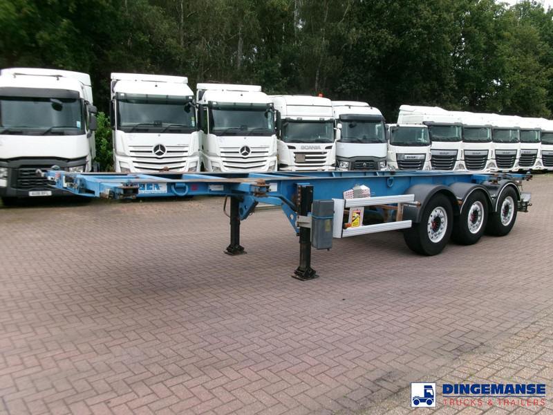 ASCA 3-axle container trailer 20-30 ft + ADR - Semireboque transportador de contêineres/ Caixa móvel: foto 1 ASCA 3-axle container trailer 20-30 ft + ADR - Semireboque transportador de contêineres/ Caixa móvel: foto 1