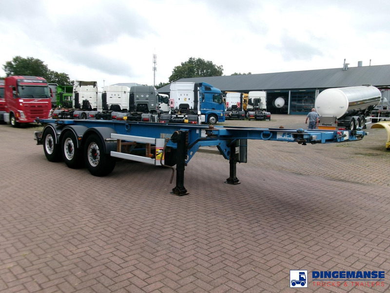 ASCA 3-axle container trailer 20-30 ft + ADR - Semireboque transportador de contêineres/ Caixa móvel: foto 2 ASCA 3-axle container trailer 20-30 ft + ADR - Semireboque transportador de contêineres/ Caixa móvel: foto 2
