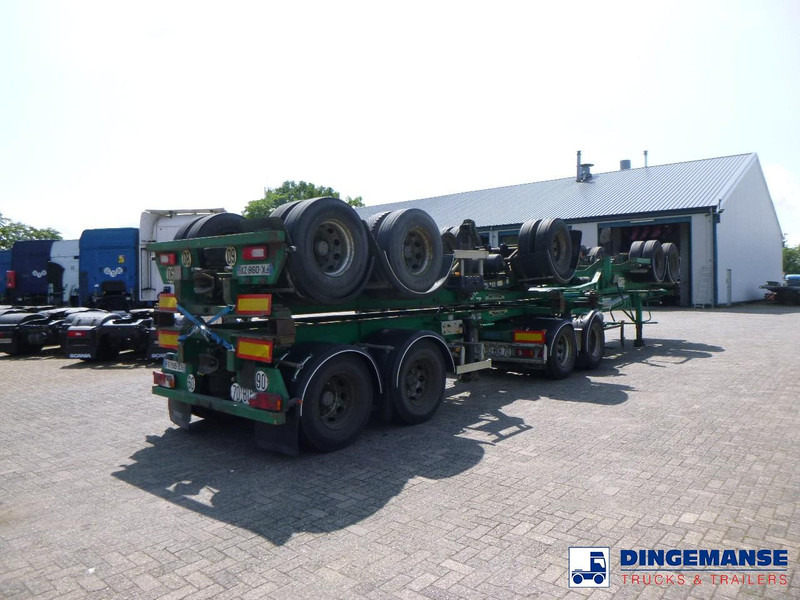 ASCA Stack 4 x container trailer + dolly 20-30-40-45 ft - Semireboque transportador de contêineres/ Caixa móvel: foto 4 ASCA Stack 4 x container trailer + dolly 20-30-40-45 ft - Semireboque transportador de contêineres/ Caixa móvel: foto 4