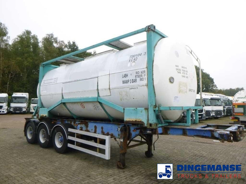 BSLT Chemical tank container inox L4BH / 20 ft / 30 m3 / IMO 1 - Depósito de armazenamento: foto 2 BSLT Chemical tank container inox L4BH / 20 ft / 30 m3 / IMO 1 - Depósito de armazenamento: foto 2