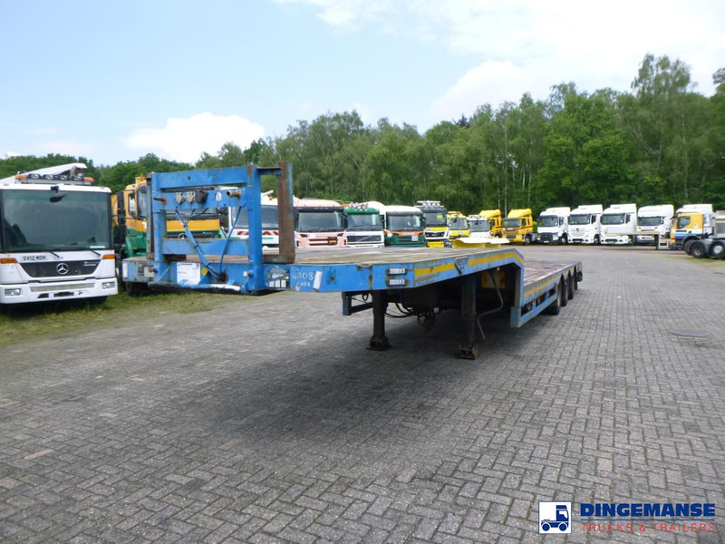 Broshuis 3-axle semi-lowbed trailer 45 t / extendable - Semireboque baixa: foto 1 Broshuis 3-axle semi-lowbed trailer 45 t / extendable - Semireboque baixa: foto 1