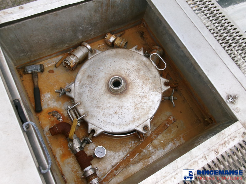Semirreboque tanque Clayton Chemical tank inox 18 m3 / 1 comp: foto 12
