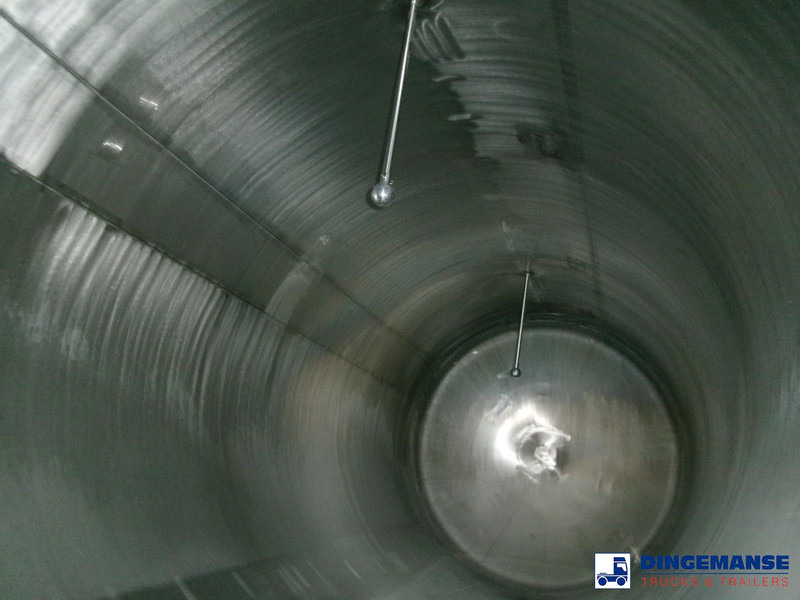 Semirreboque tanque Clayton Food tank inox 30 m3 / 1 comp: foto 7