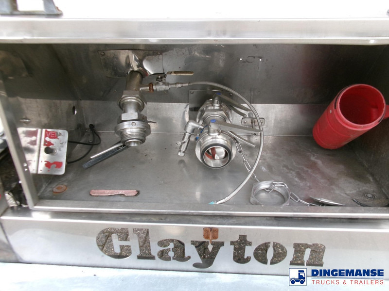 Semirreboque tanque Clayton Food tank inox 30 m3 / 1 comp: foto 9