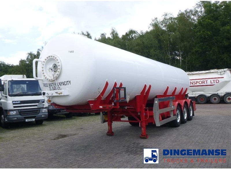 Clayton Gas tank steel 31.8 m3 (low pressure 10 bar) - Semirreboque tanque: foto 1 Clayton Gas tank steel 31.8 m3 (low pressure 10 bar) - Semirreboque tanque: foto 1