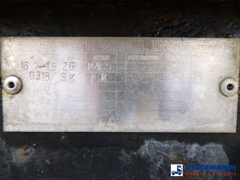 Semirreboque tanque Crane Fruehauf Bitumen tank inox 28 m3 / 1 comp: foto 19