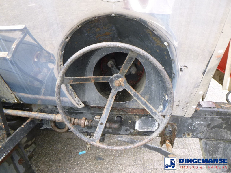 Semirreboque tanque Crane Fruehauf Bitumen tank inox 28 m3 / 1 comp: foto 14