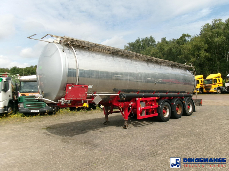 Crane Fruehauf Chemical ACID tank inox 30 m3 / 1 comp - Semirreboque tanque: foto 1 Crane Fruehauf Chemical ACID tank inox 30 m3 / 1 comp - Semirreboque tanque: foto 1
