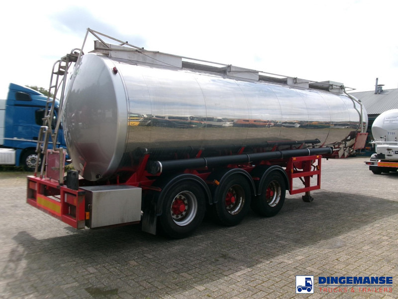 Crane Fruehauf Chemical ACID tank inox 30 m3 / 1 comp - Semirreboque tanque: foto 3 Crane Fruehauf Chemical ACID tank inox 30 m3 / 1 comp - Semirreboque tanque: foto 3