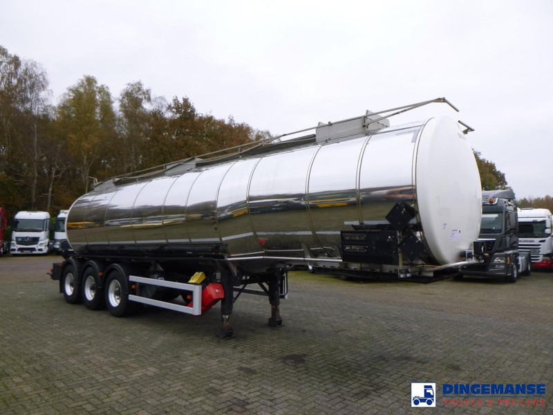 Crane Fruehauf Chemical tank inox 32.8 m3 / 1 comp - Semirreboque tanque: foto 2 Crane Fruehauf Chemical tank inox 32.8 m3 / 1 comp - Semirreboque tanque: foto 2