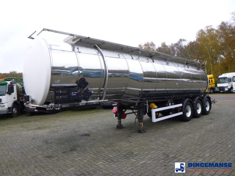Crane Fruehauf Chemical tank inox 32.8 m3 / 1 comp - Semirreboque tanque: foto 1 Crane Fruehauf Chemical tank inox 32.8 m3 / 1 comp - Semirreboque tanque: foto 1