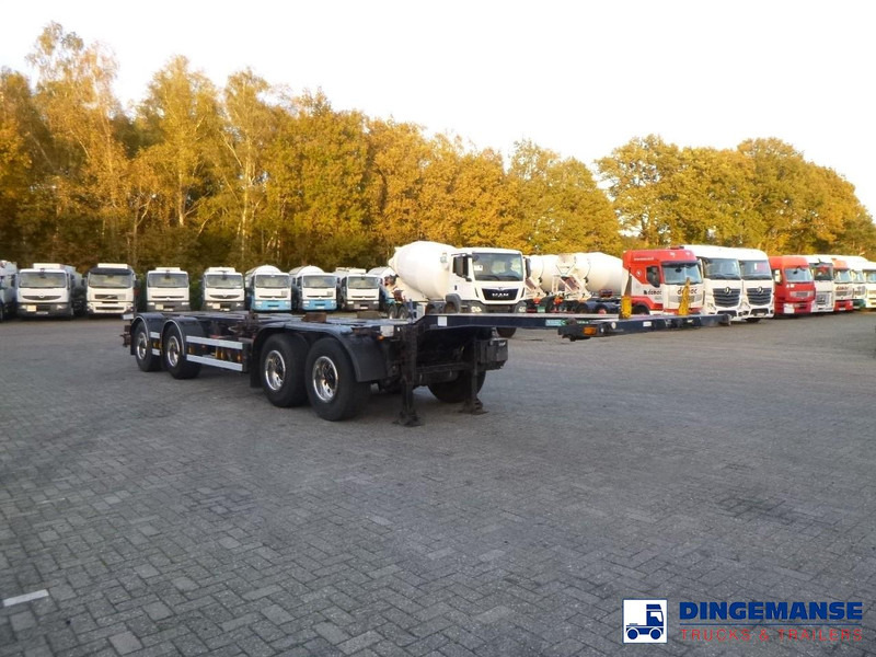 D-Tec 4-axle container combi trailer (2 + 2 axles) - Semireboque transportador de contêineres/ Caixa móvel: foto 2 D-Tec 4-axle container combi trailer (2 + 2 axles) - Semireboque transportador de contêineres/ Caixa móvel: foto 2