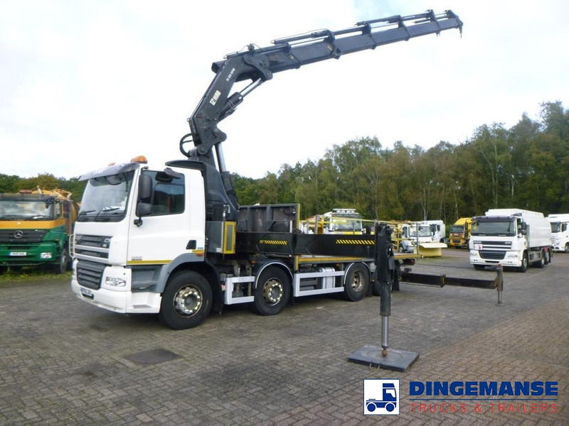 DAF CF 85.410 8X2 RHD + Hiab XS855 EP6 Hipro - Caminhão grua: foto 1 DAF CF 85.410 8X2 RHD + Hiab XS855 EP6 Hipro - Caminhão grua: foto 1