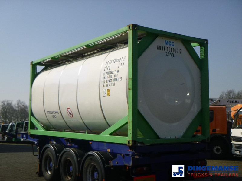 Danteco Food tank container inox 20 ft / 25 m3 / 1 comp - Depósito de armazenamento: foto 3 Danteco Food tank container inox 20 ft / 25 m3 / 1 comp - Depósito de armazenamento: foto 3