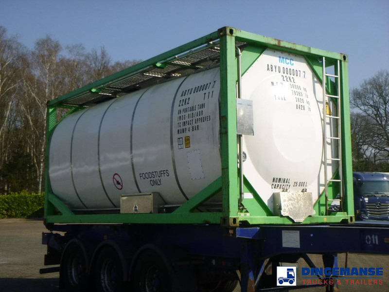Danteco Food tank container inox 20 ft / 25 m3 / 1 comp - Depósito de armazenamento: foto 2 Danteco Food tank container inox 20 ft / 25 m3 / 1 comp - Depósito de armazenamento: foto 2