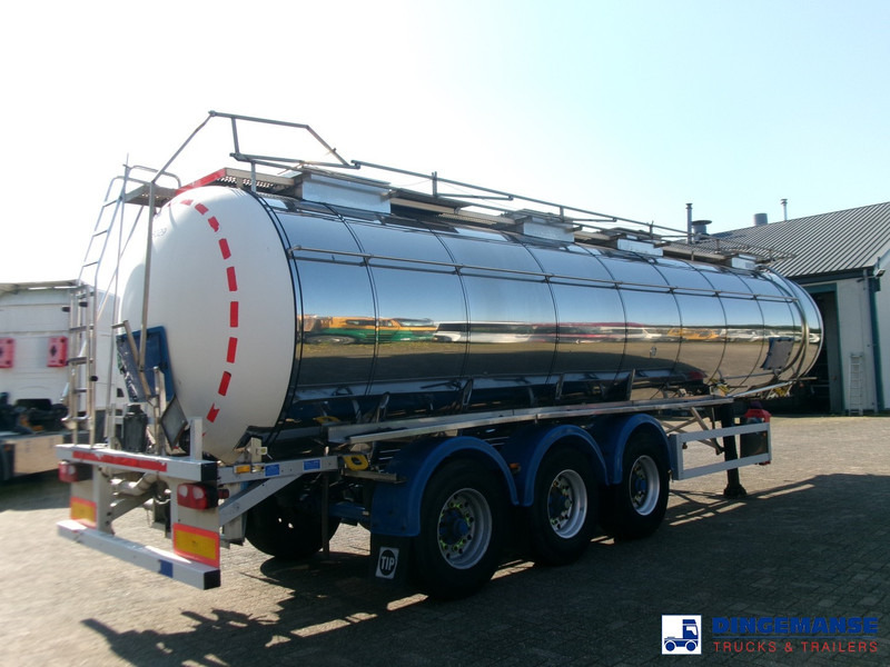 Feldbinder Chemical tank (non-ADR) inox 30 m3 / 1 comp + pump - Semirreboque tanque: foto 3 Feldbinder Chemical tank (non-ADR) inox 30 m3 / 1 comp + pump - Semirreboque tanque: foto 3