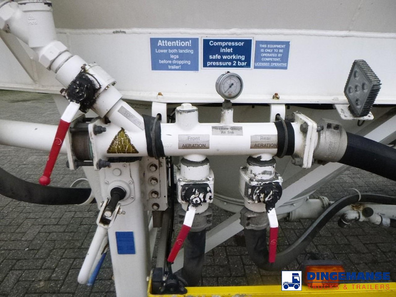 Semirreboque tanque Feldbinder Powder tank alu 36 m3 / 1 comp: foto 7