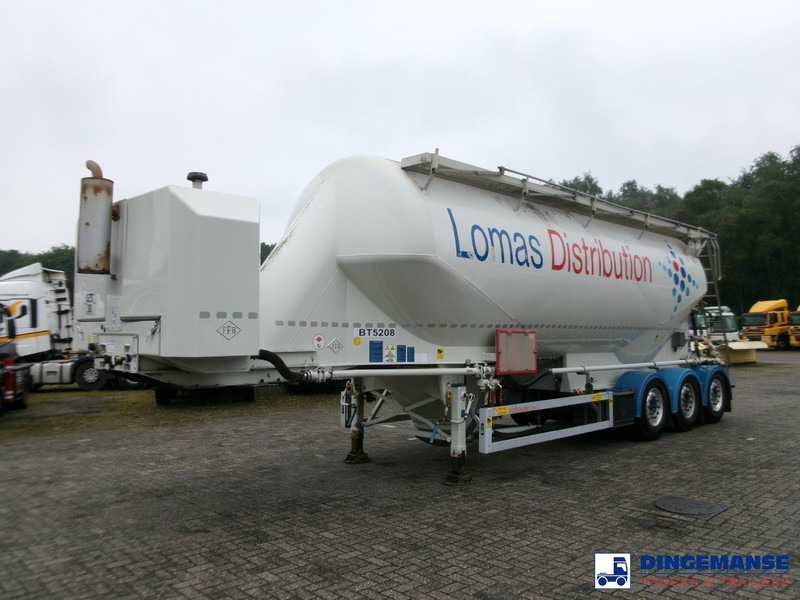Feldbinder Powder tank alu 40 m3 / 1 comp + compressor - Semirreboque tanque: foto 1 Feldbinder Powder tank alu 40 m3 / 1 comp + compressor - Semirreboque tanque: foto 1