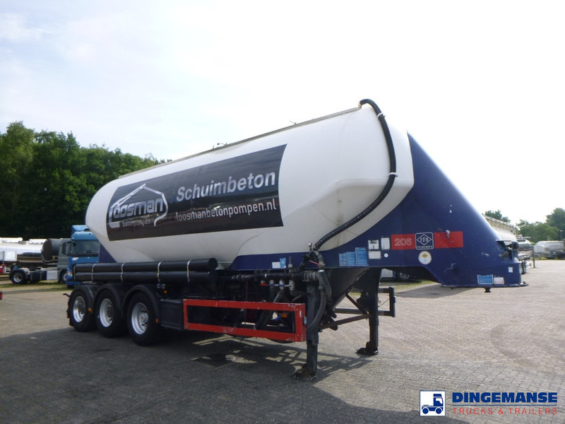Feldbinder Powder tank alu 40 m3 / 1 comp + compressor - Semirreboque tanque: foto 2 Feldbinder Powder tank alu 40 m3 / 1 comp + compressor - Semirreboque tanque: foto 2