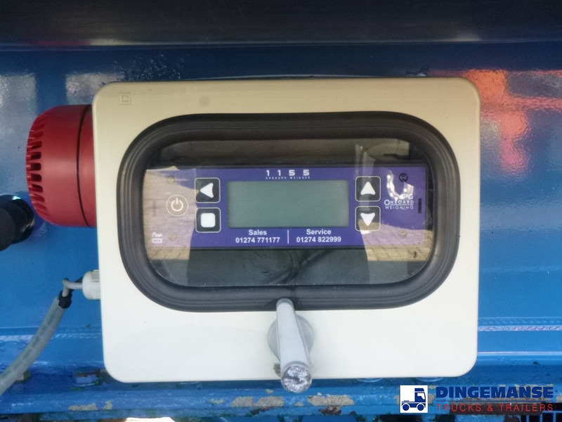 Semirreboque tanque Feldbinder Powder tank alu 60 m3 / Compressor diesel engine.: foto 20