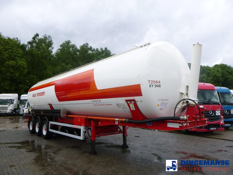 Feldbinder Powder tank alu 60 m3 (tipping) - Semirreboque tanque: foto 2 Feldbinder Powder tank alu 60 m3 (tipping) - Semirreboque tanque: foto 2